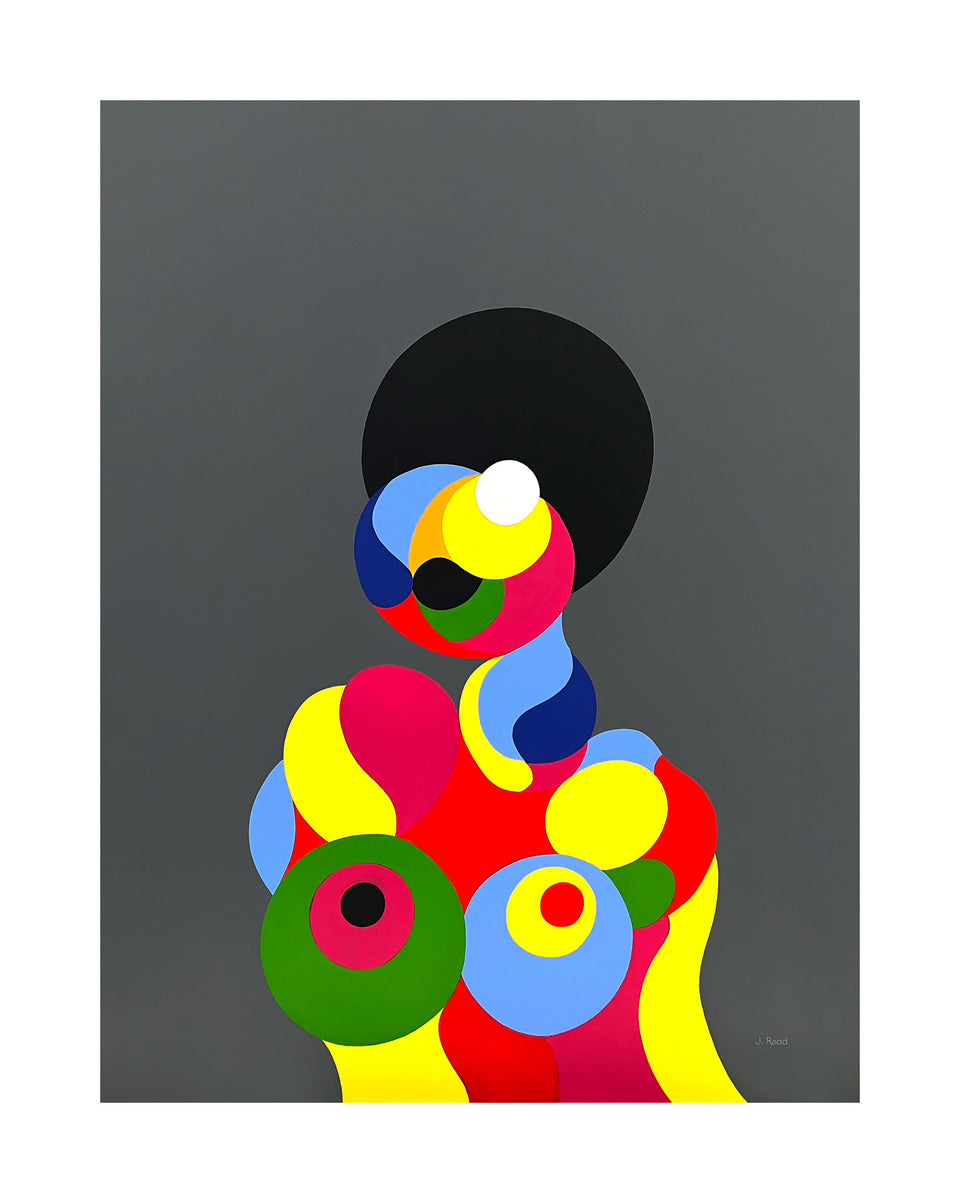 Multicoloured female 2